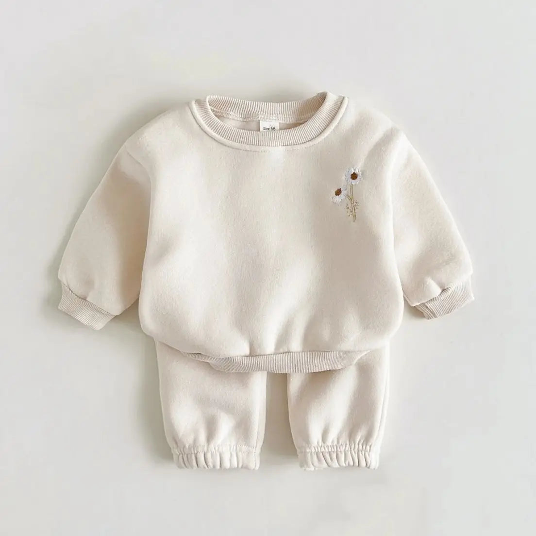 Embroidered Pullover Baby Boys & Girls 2-Piece Fleece Set
