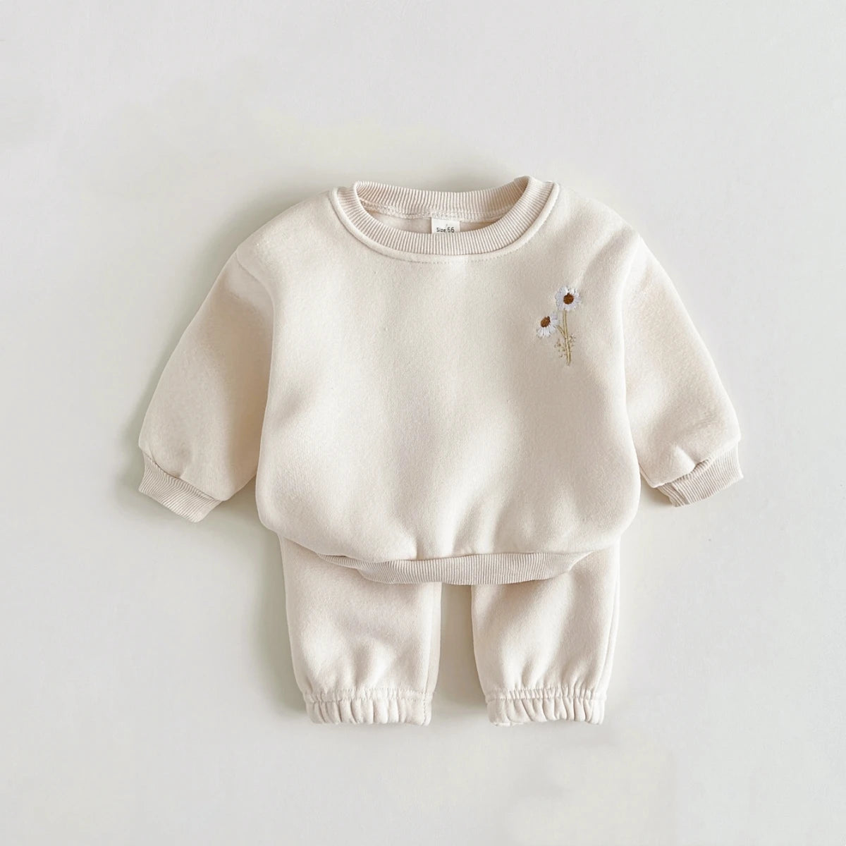Embroidered Pullover Baby Boys & Girls 2-Piece Fleece Set